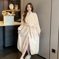 Le Prestige du Peignoir Peignoir Polaire Femme Long