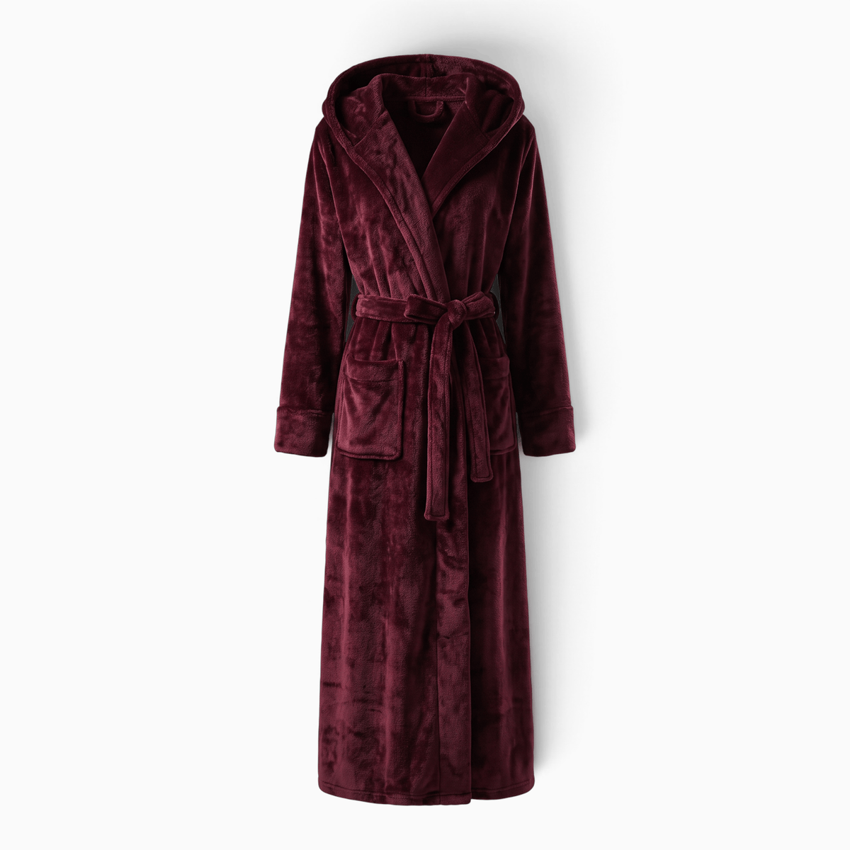 Le Prestige du Peignoir Peignoir Polaire Femme Long avec Capuche