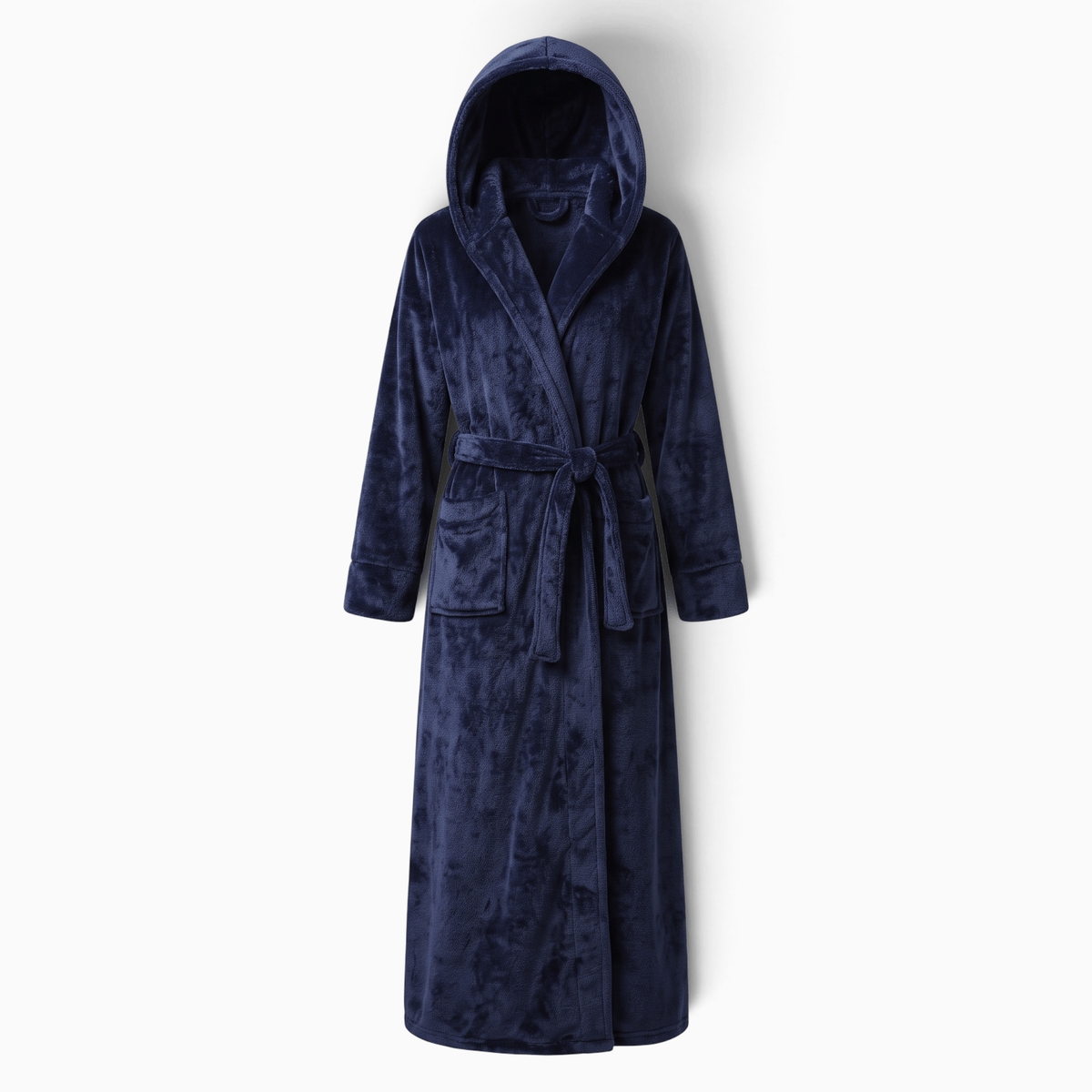 Le Prestige du Peignoir Peignoir Polaire Femme Long avec Capuche
