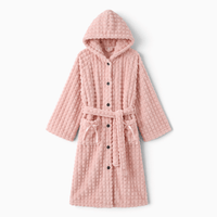 Le Prestige du Peignoir Peignoir Polaire Femme Long Chaud