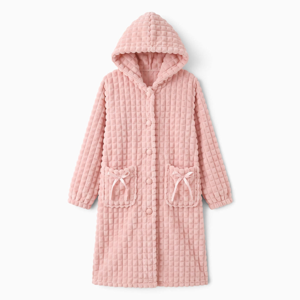 Le Prestige du Peignoir Peignoir Polaire Femme Long Épais