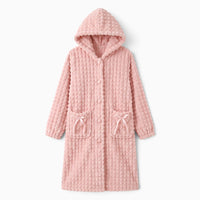 Le Prestige du Peignoir Peignoir Polaire Femme Long Épais