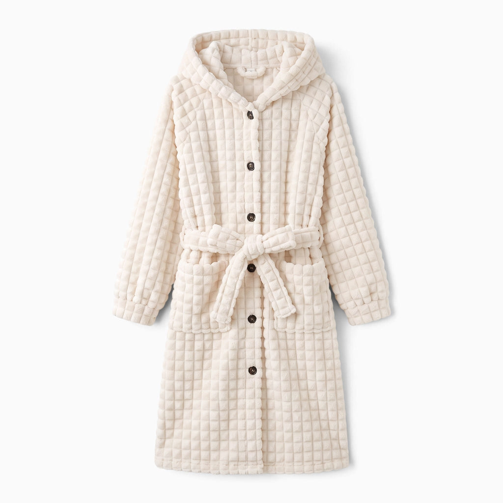 Le Prestige du Peignoir Peignoir Polaire Femme Long Épais