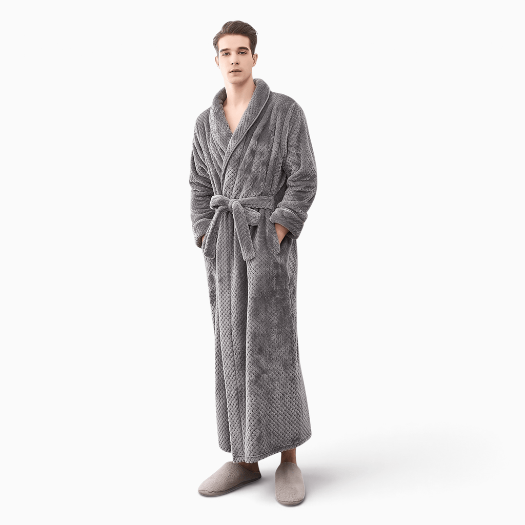 Le Prestige du Peignoir Peignoir Polaire Homme à Poches