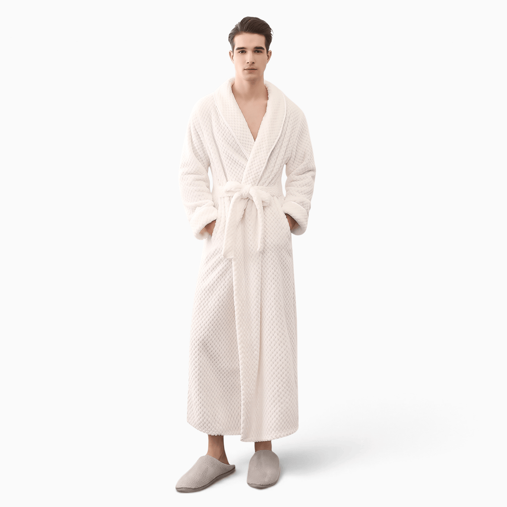 Le Prestige du Peignoir Peignoir Polaire Homme à Poches