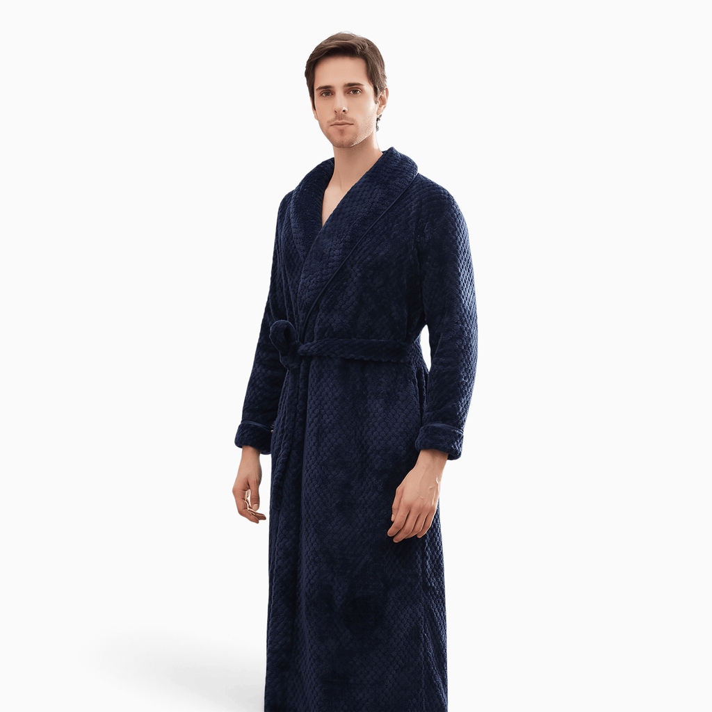 Le Prestige du Peignoir Peignoir Polaire Homme à Poches