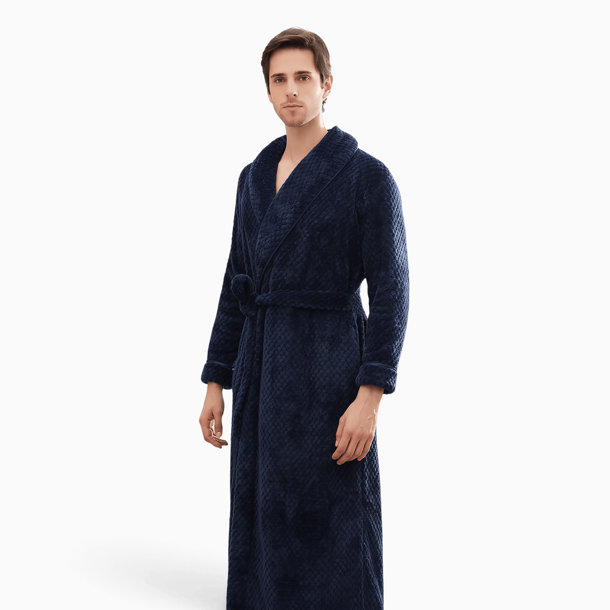 Le Prestige du Peignoir Peignoir Polaire Homme à Poches