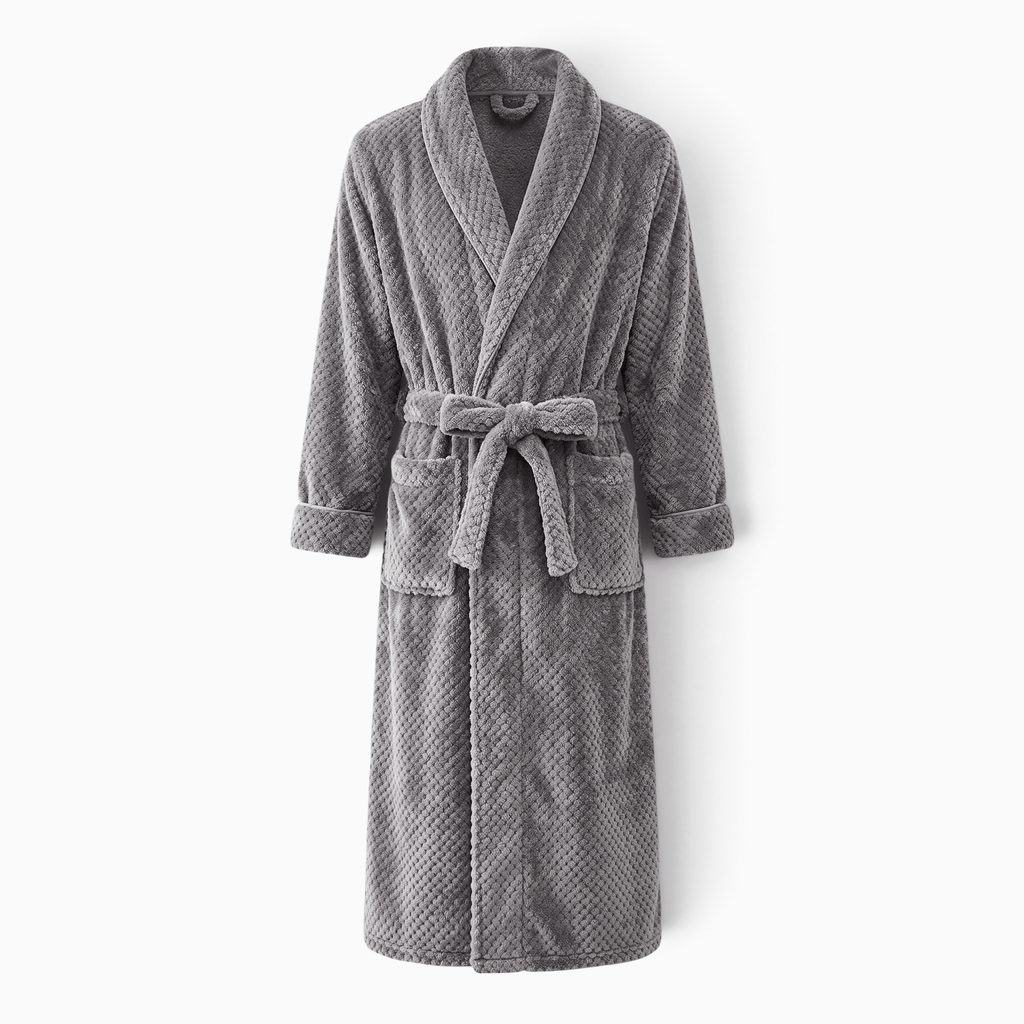 Le Prestige du Peignoir Peignoir Polaire Homme à Poches