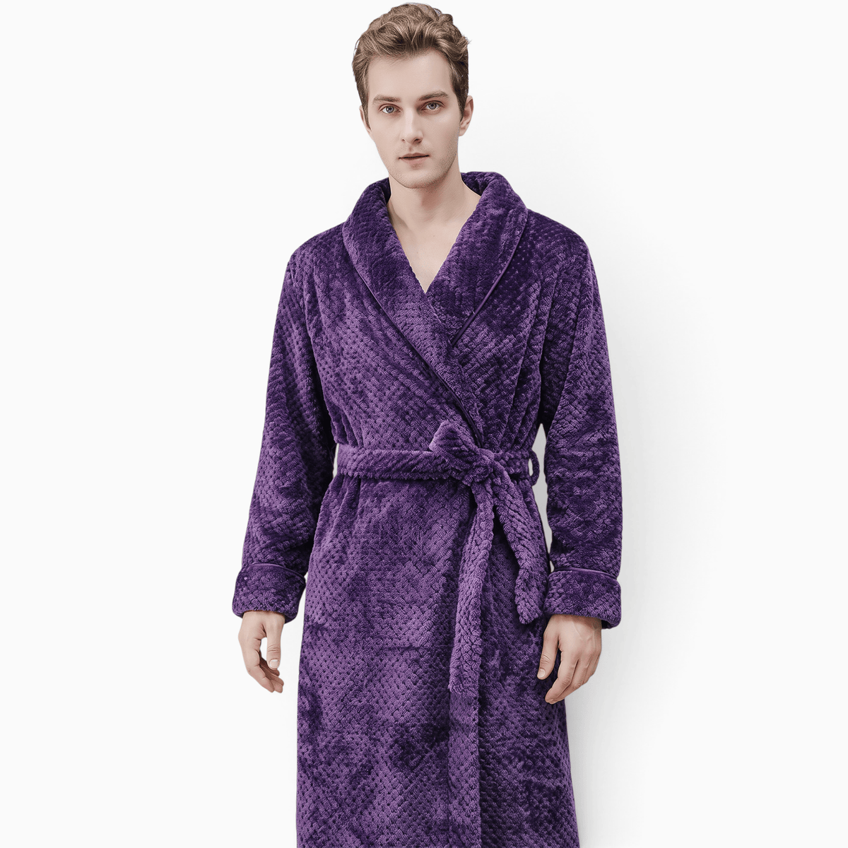 Le Prestige du Peignoir Peignoir Polaire Homme à Poches