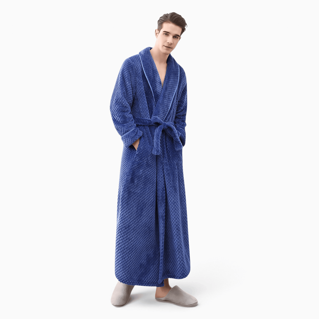 Le Prestige du Peignoir Peignoir Polaire Homme à Poches