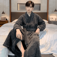 Le Prestige du Peignoir Peignoir Polaire Homme Chaud Doux
