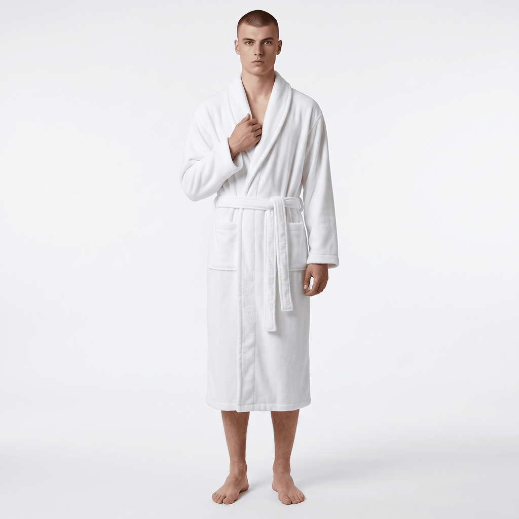Le Prestige du Peignoir Peignoir Polaire Homme Doux