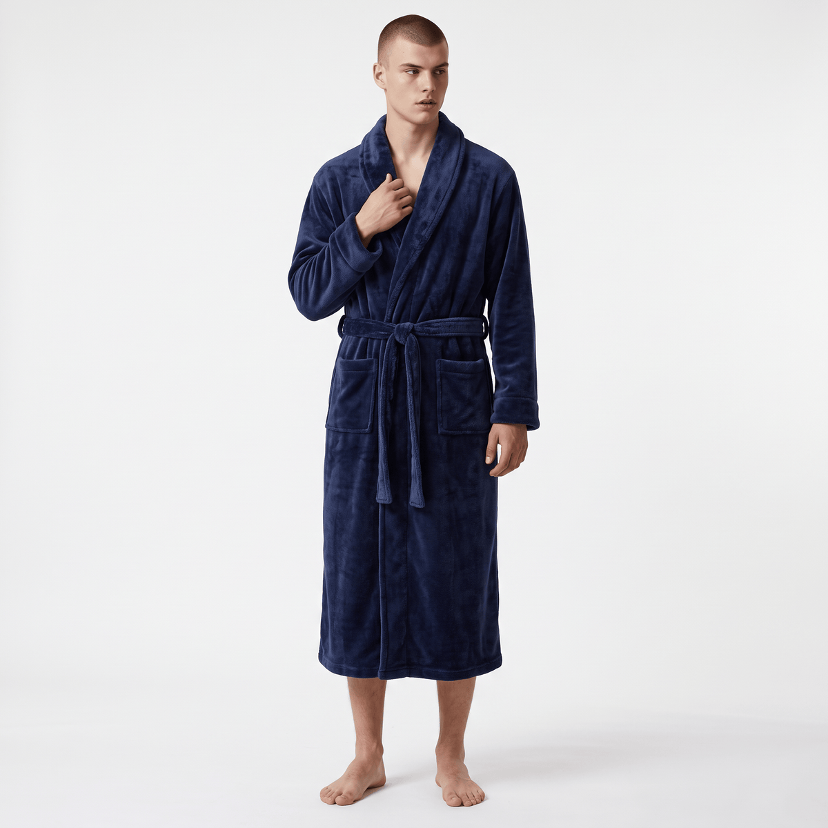 Le Prestige du Peignoir Peignoir Polaire Homme Doux