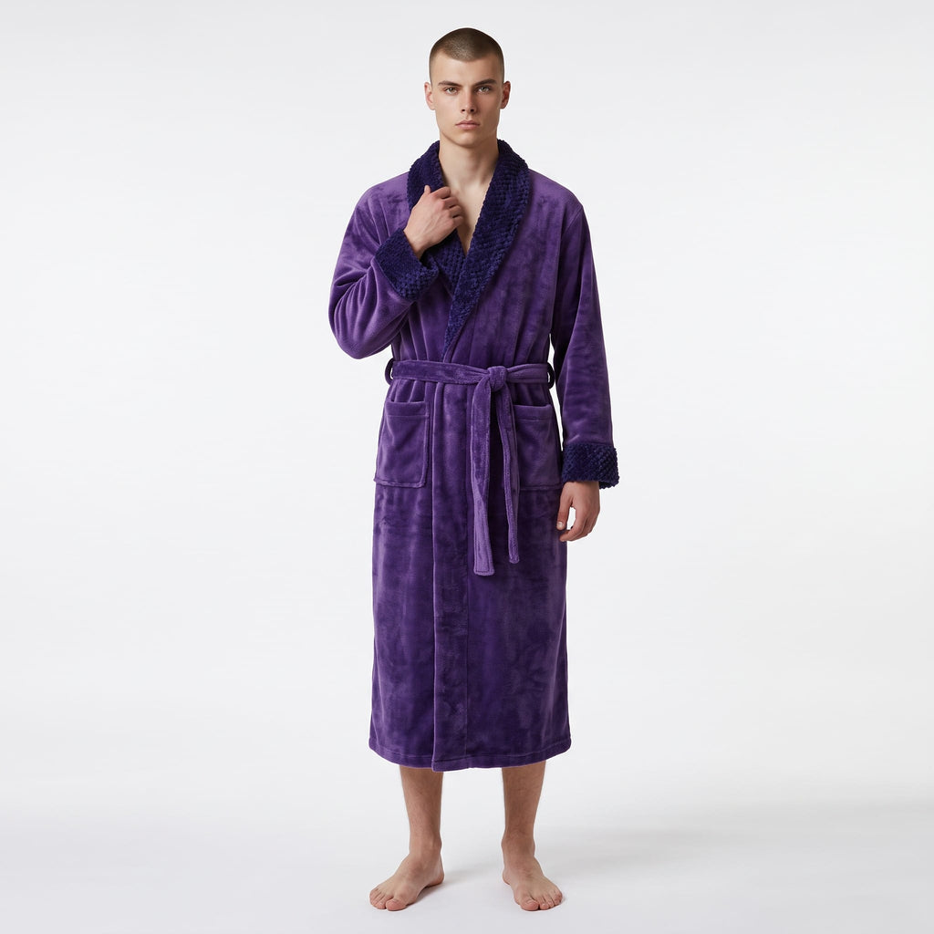 Le Prestige du Peignoir Peignoir Polaire Homme Doux