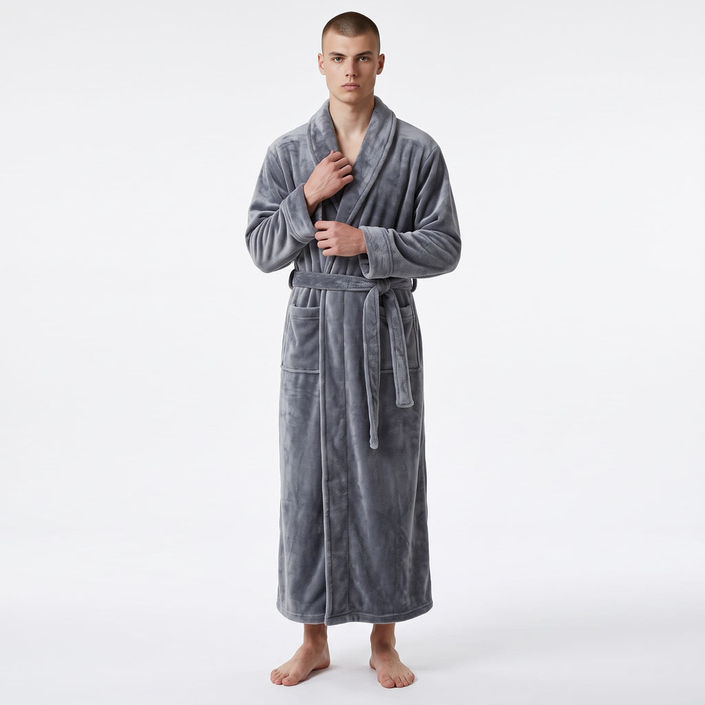 Le Prestige du Peignoir Peignoir Polaire Homme Doux