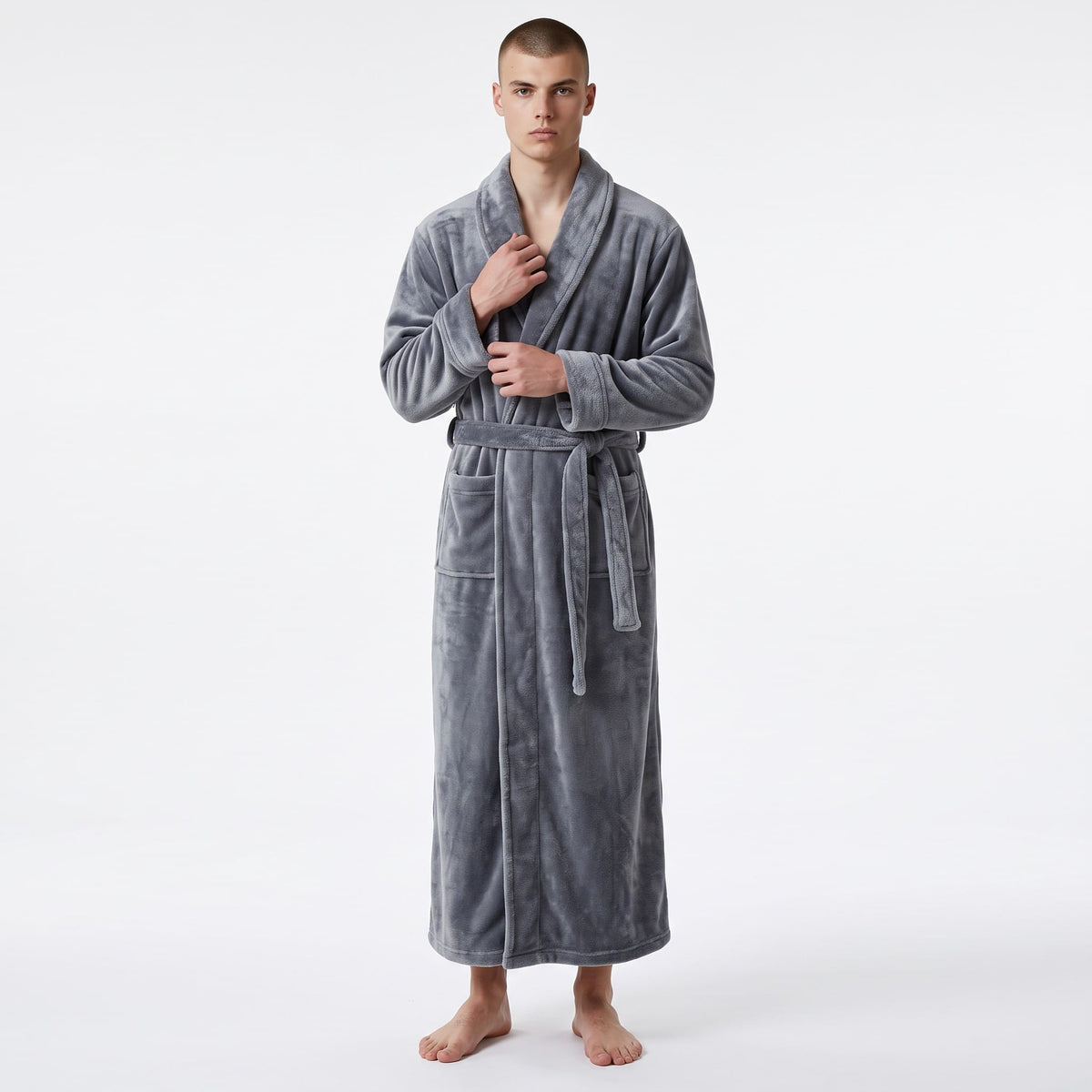 Le Prestige du Peignoir Peignoir Polaire Homme Doux