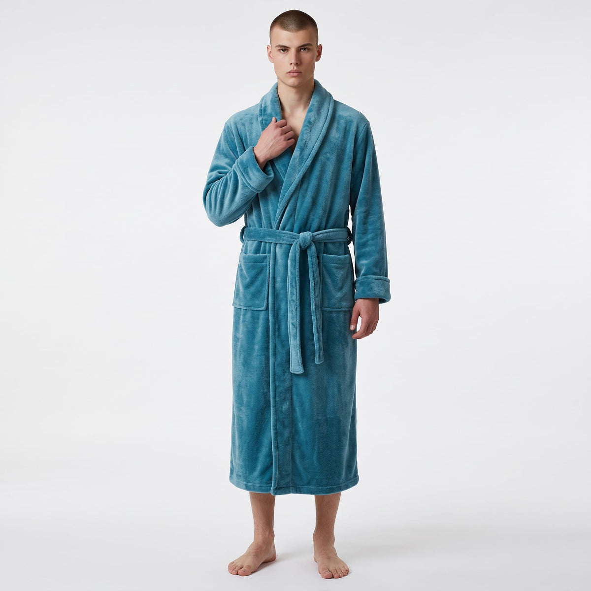 Le Prestige du Peignoir Peignoir Polaire Homme Doux