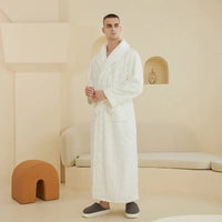 Le Prestige du Peignoir Peignoir Polaire Homme Long Doux
