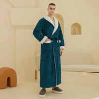 Le Prestige du Peignoir Peignoir Polaire Homme Long Doux