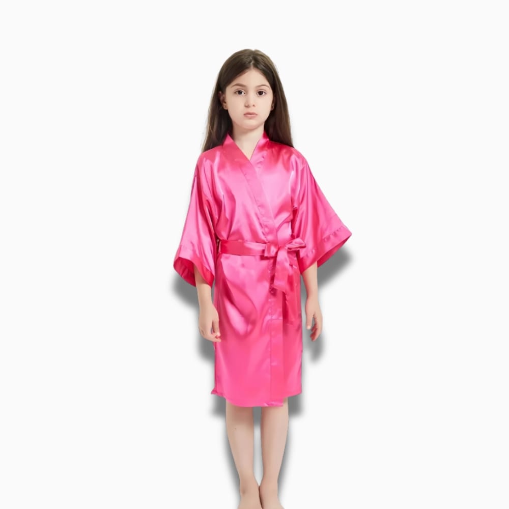 Le Prestige du Peignoir Peignoir Satin Enfant