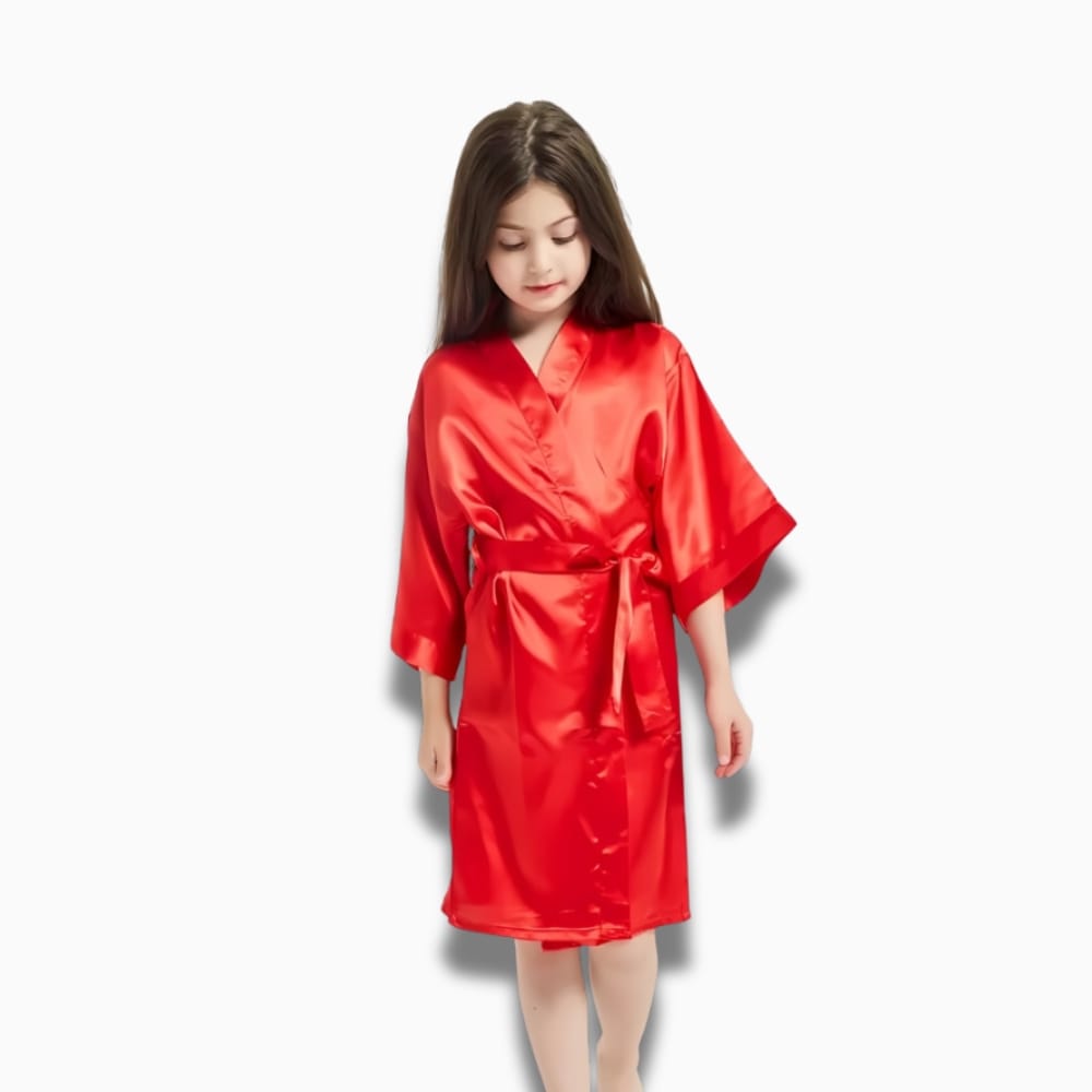 Le Prestige du Peignoir Peignoir Satin Enfant