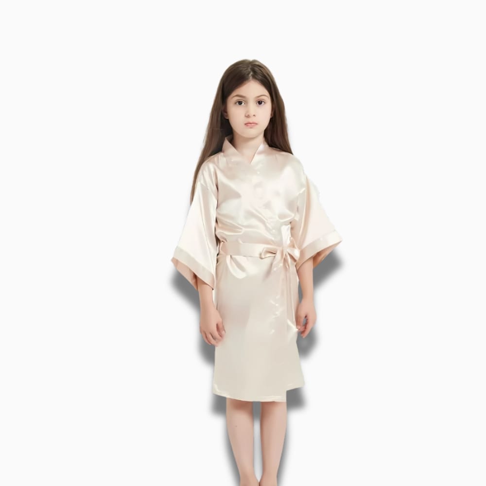 Le Prestige du Peignoir Peignoir Satin Enfant