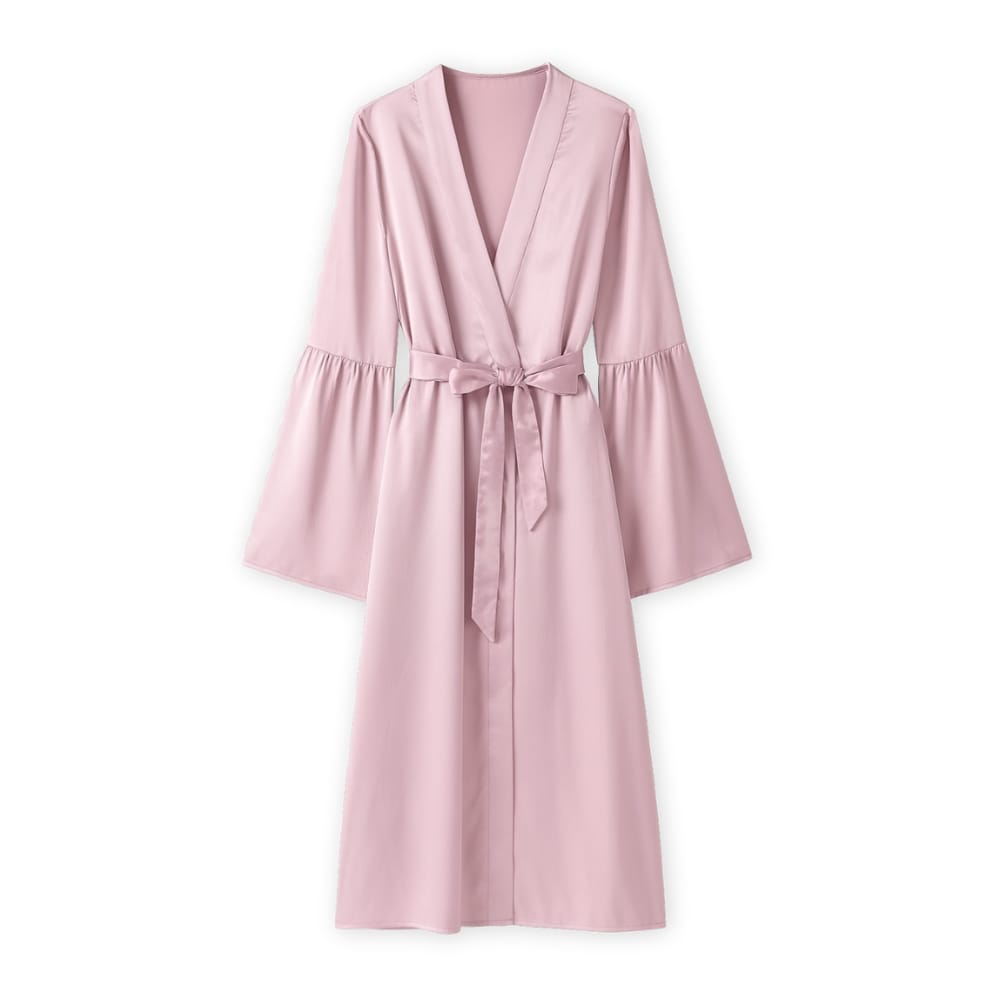 Le Prestige du Peignoir Peignoir Satin Femme Long