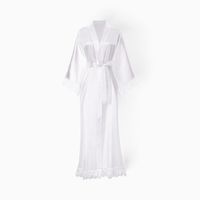 Le Prestige du Peignoir Peignoir Satin Femme Long Soyeux