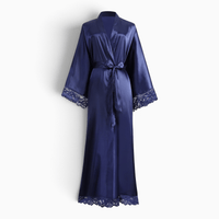 Le Prestige du Peignoir Peignoir Satin Femme Long Soyeux