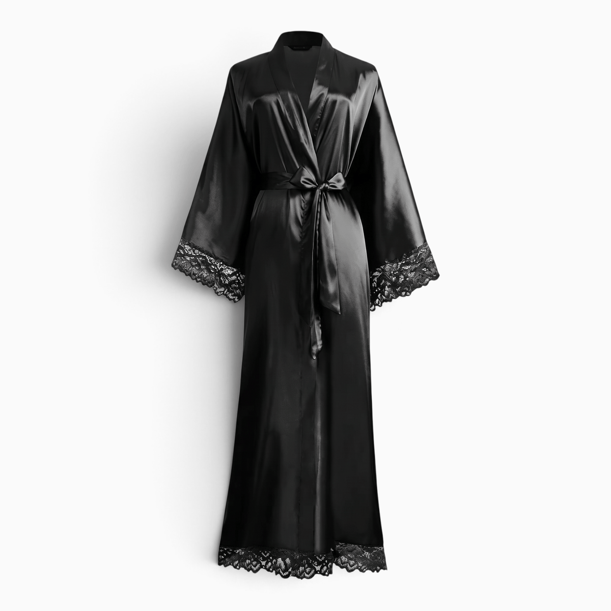 Le Prestige du Peignoir Peignoir Satin Femme Long Soyeux
