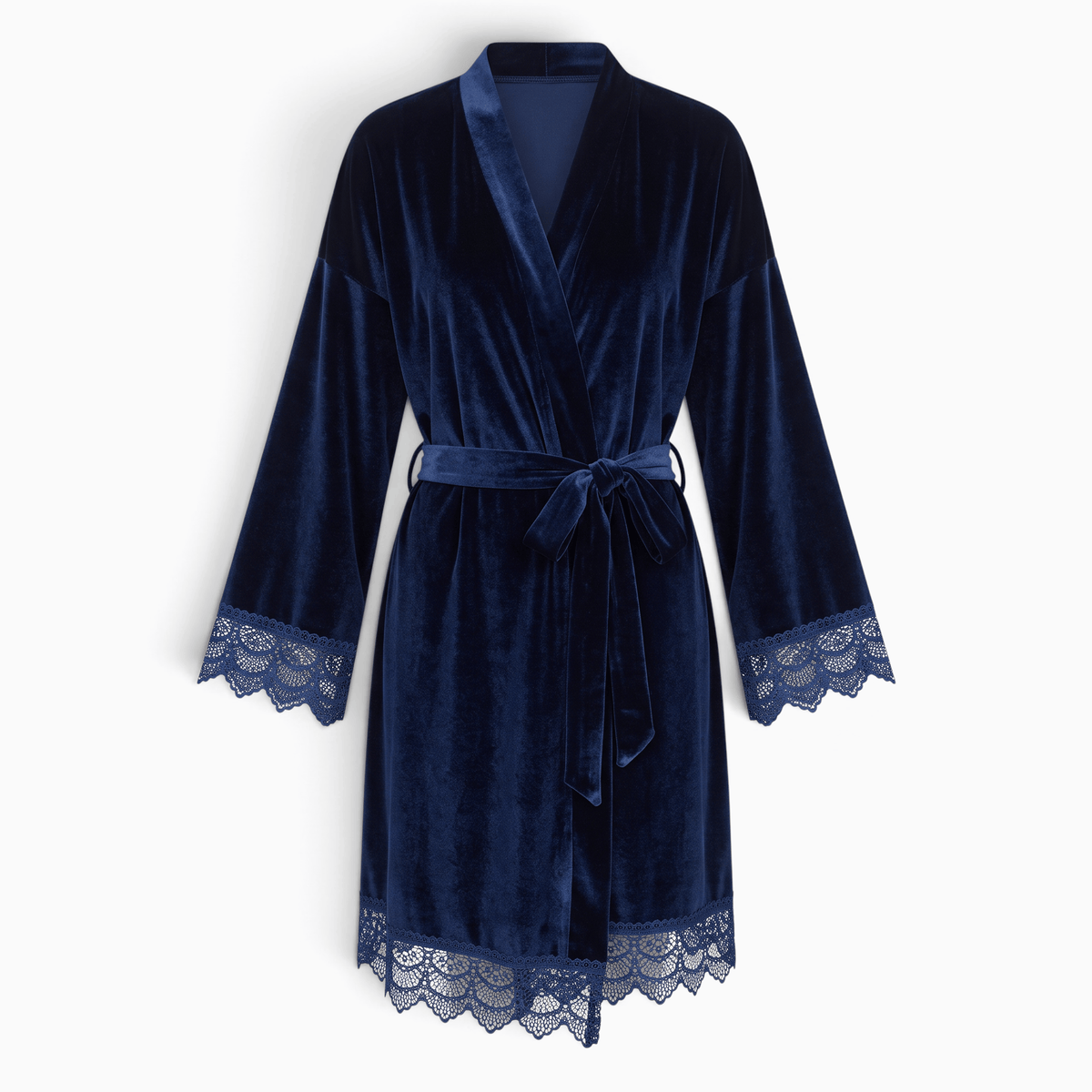 Le Prestige du Peignoir Peignoir Velours Femme Court