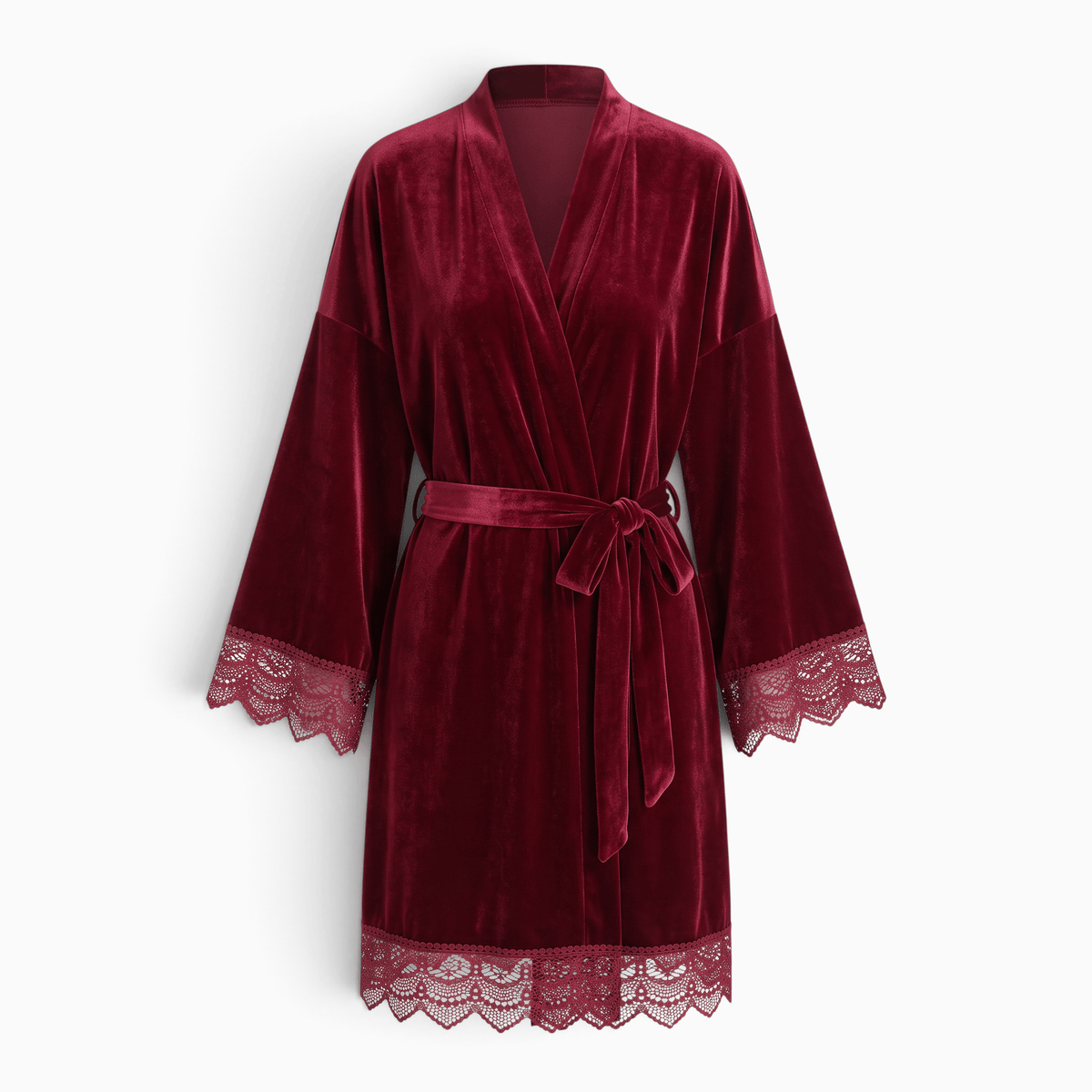 Le Prestige du Peignoir Peignoir Velours Femme Court