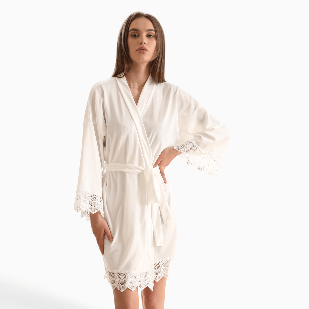 Le Prestige du Peignoir Peignoir Velours Femme Court