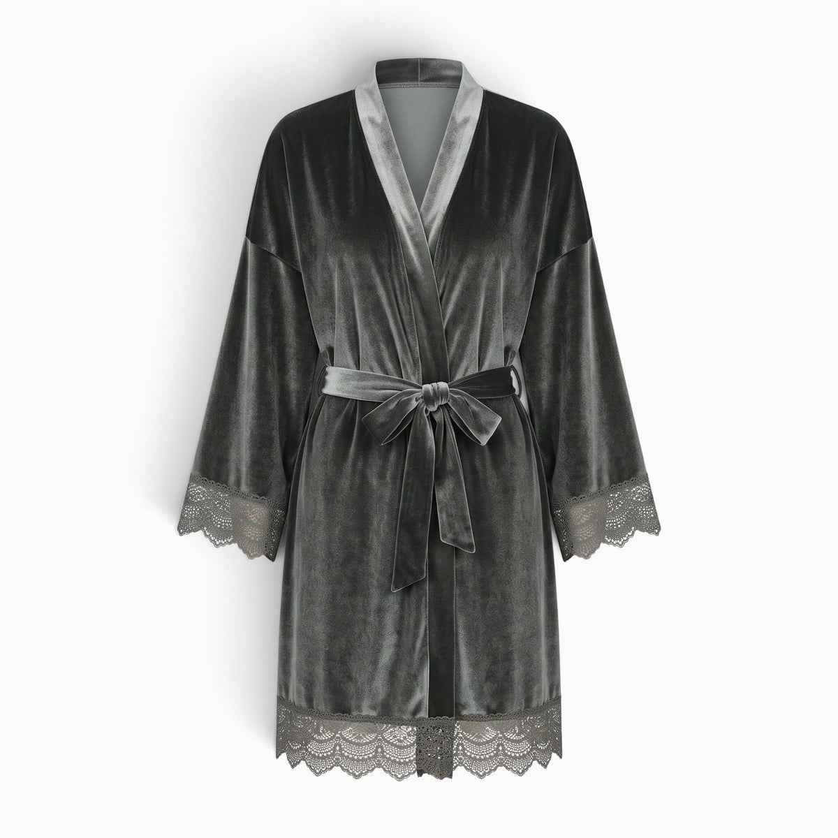 Le Prestige du Peignoir Peignoir Velours Femme Court