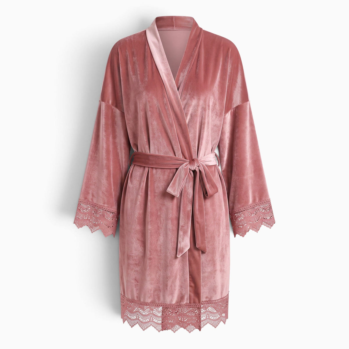 Le Prestige du Peignoir Peignoir Velours Femme Court