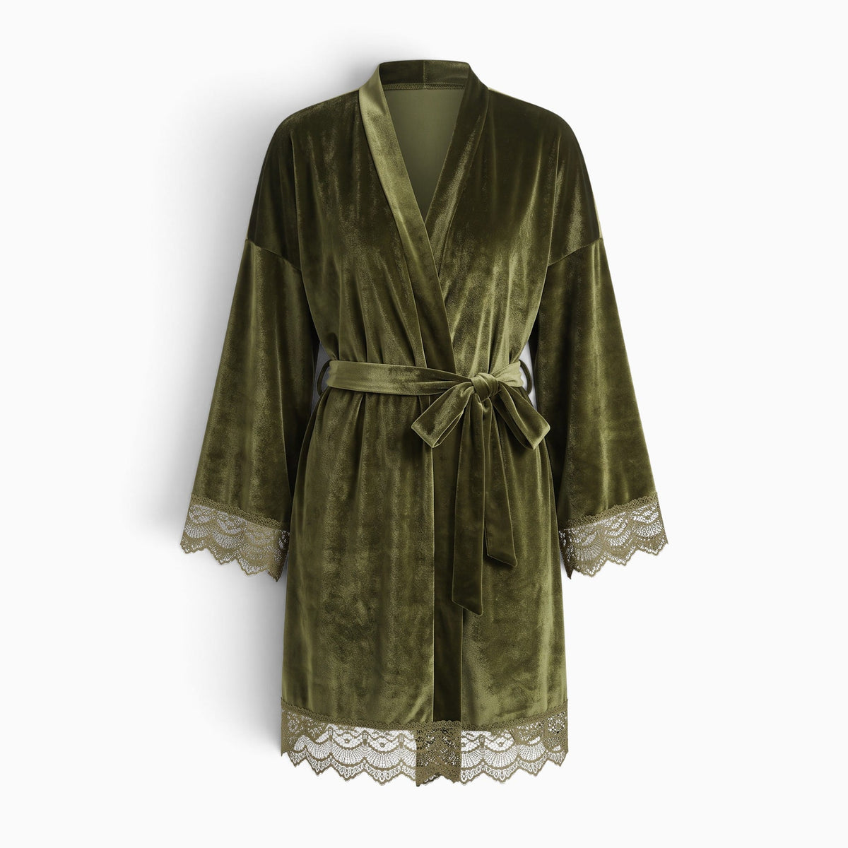 Le Prestige du Peignoir Peignoir Velours Femme Court
