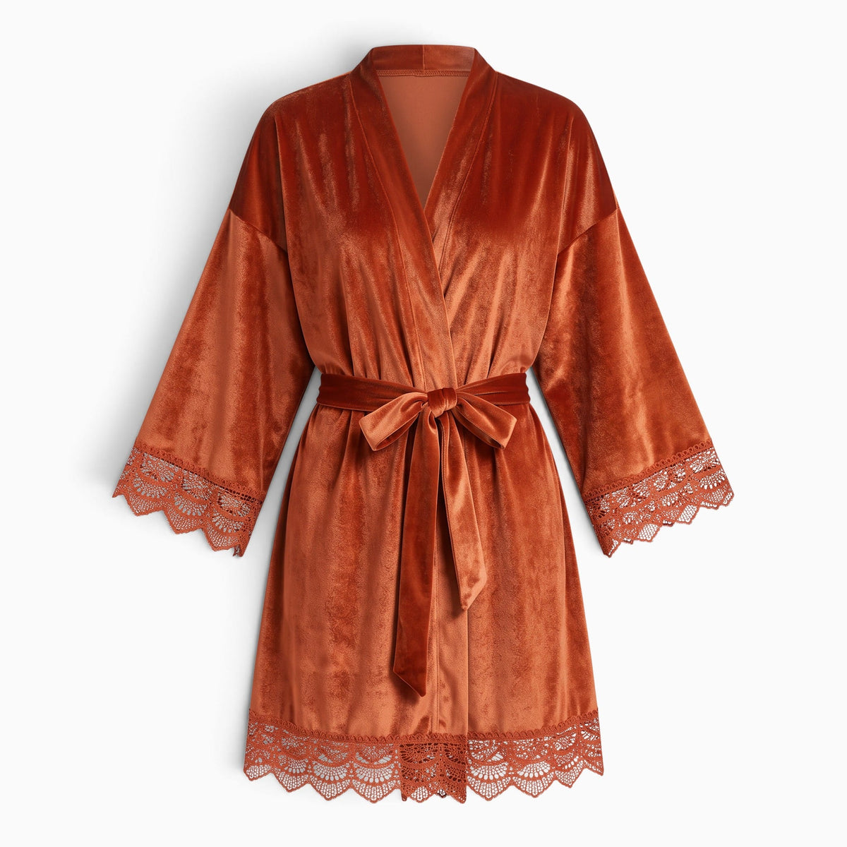 Le Prestige du Peignoir Peignoir Velours Femme Court
