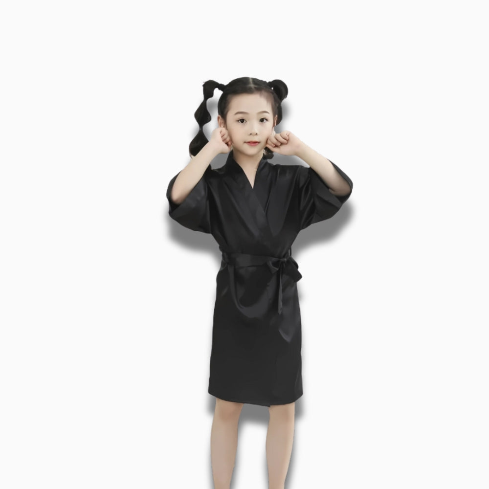 Peignoir Satin Enfant